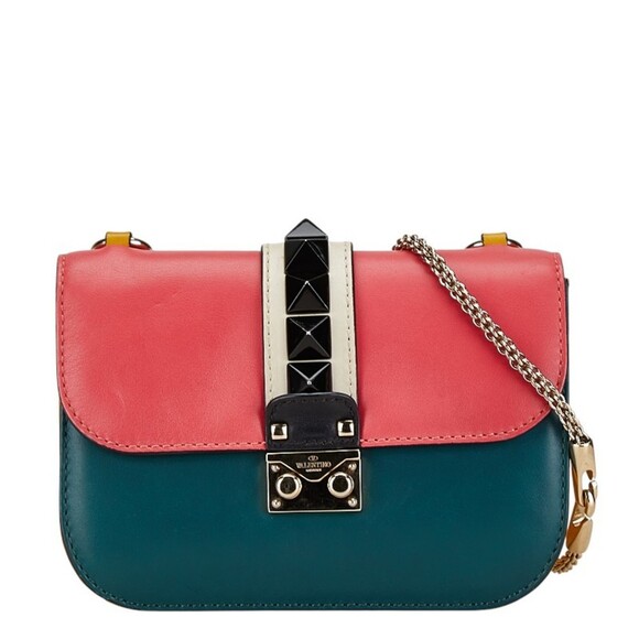VALENTINO Black Leather Shoulder Bag - Picture 1 of 9